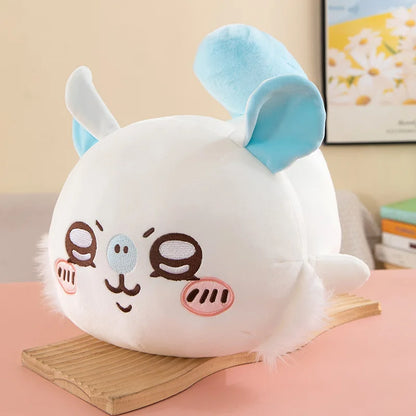 30/40Cm  Chiikawa Series Long Doll Cartoon Hachiware Soft Pillow Big Size Plush Doll Children'S Girl Toy Birthday Gift